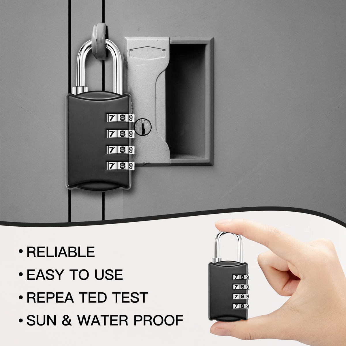 Easy password setup on Moxweyeni lock system explained.