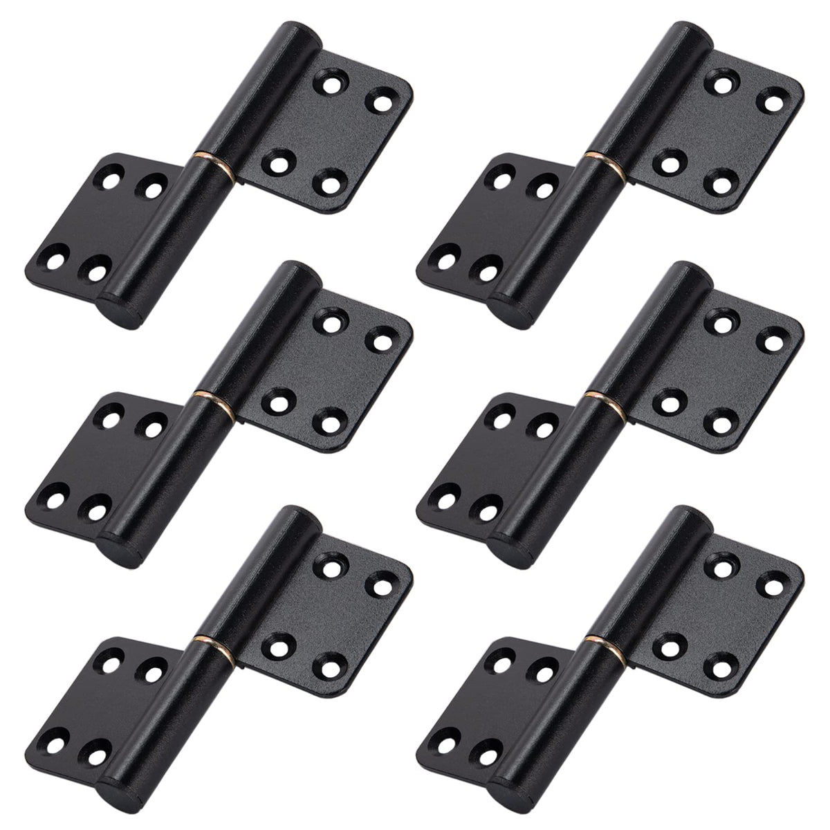 MOZCORN lift-off flag hinge in black for quick door removal