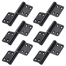 MOZCORN lift-off flag hinge in black for quick door removal