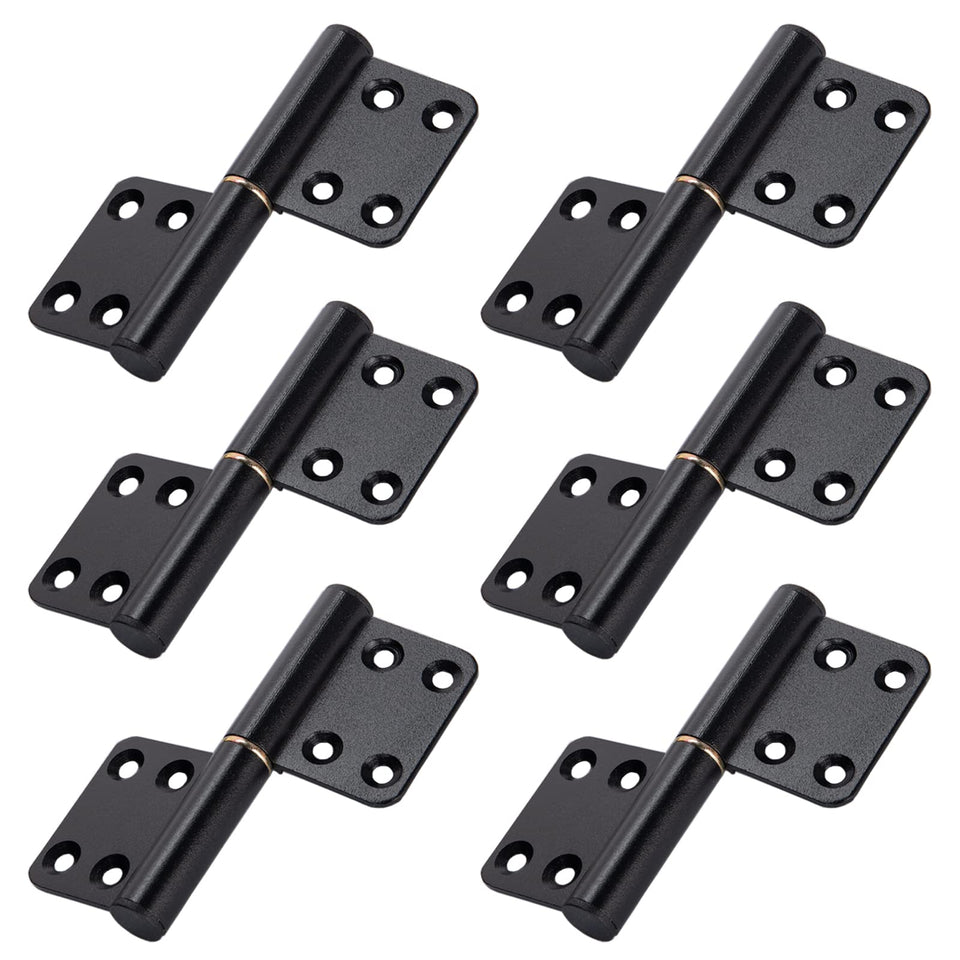 MOZCORN lift-off flag hinge in black for quick door removal