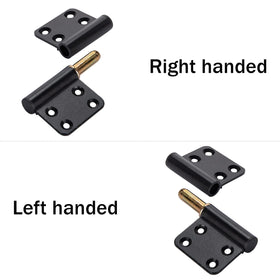 MOZCORN lift-off hinge left-right opening for versatile doors