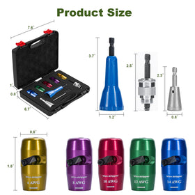 Mozeyerh wire twister tool enables rapid 2–5 wire connections safely