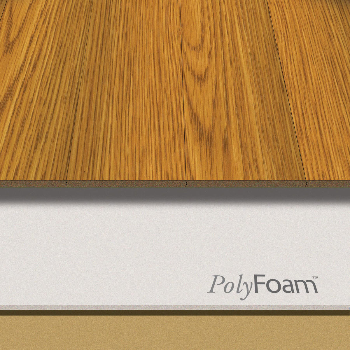 MP Global PolyFoam Underlayment demonstrates moisture resistance protection