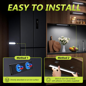 Mpotmiy versatile under-counter light suitable for kitchen, closet, or pantry.