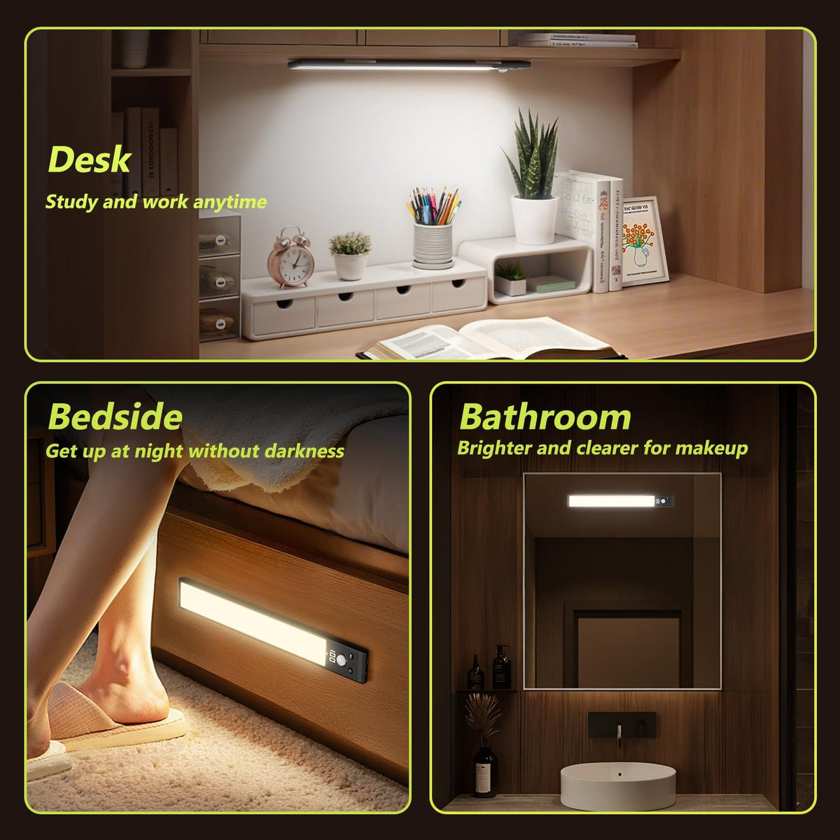 Mpotmiy wide 120-degree sensing angle covers larger areas.