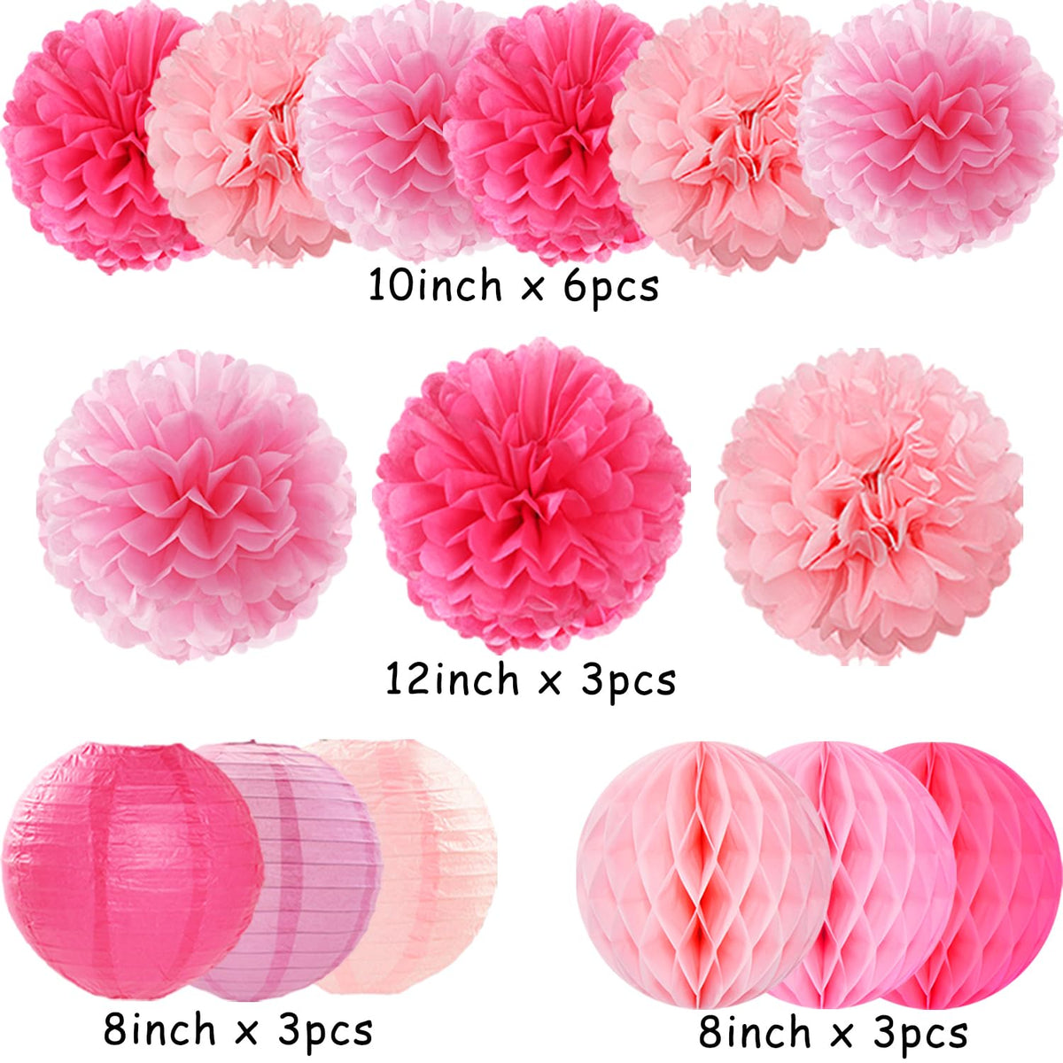 Mprocherify hanging party decorations ideal for photos and celebrations