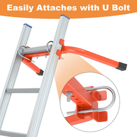 Mr IRONSTONE four-point stability supports safe exterior painting and window work.