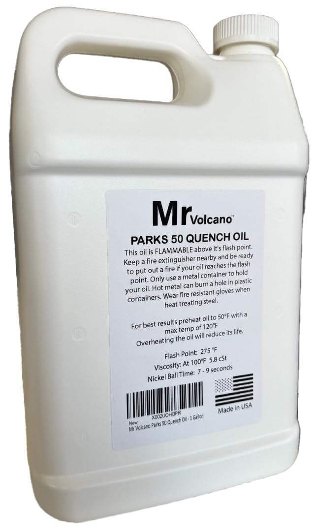 MR VOLCANO Parks 50 in action quenching steel with controlled cooling.