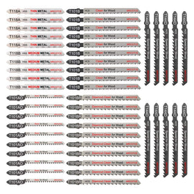 MRCGTCE 50-piece blades set stored in a rugged case for quick access.