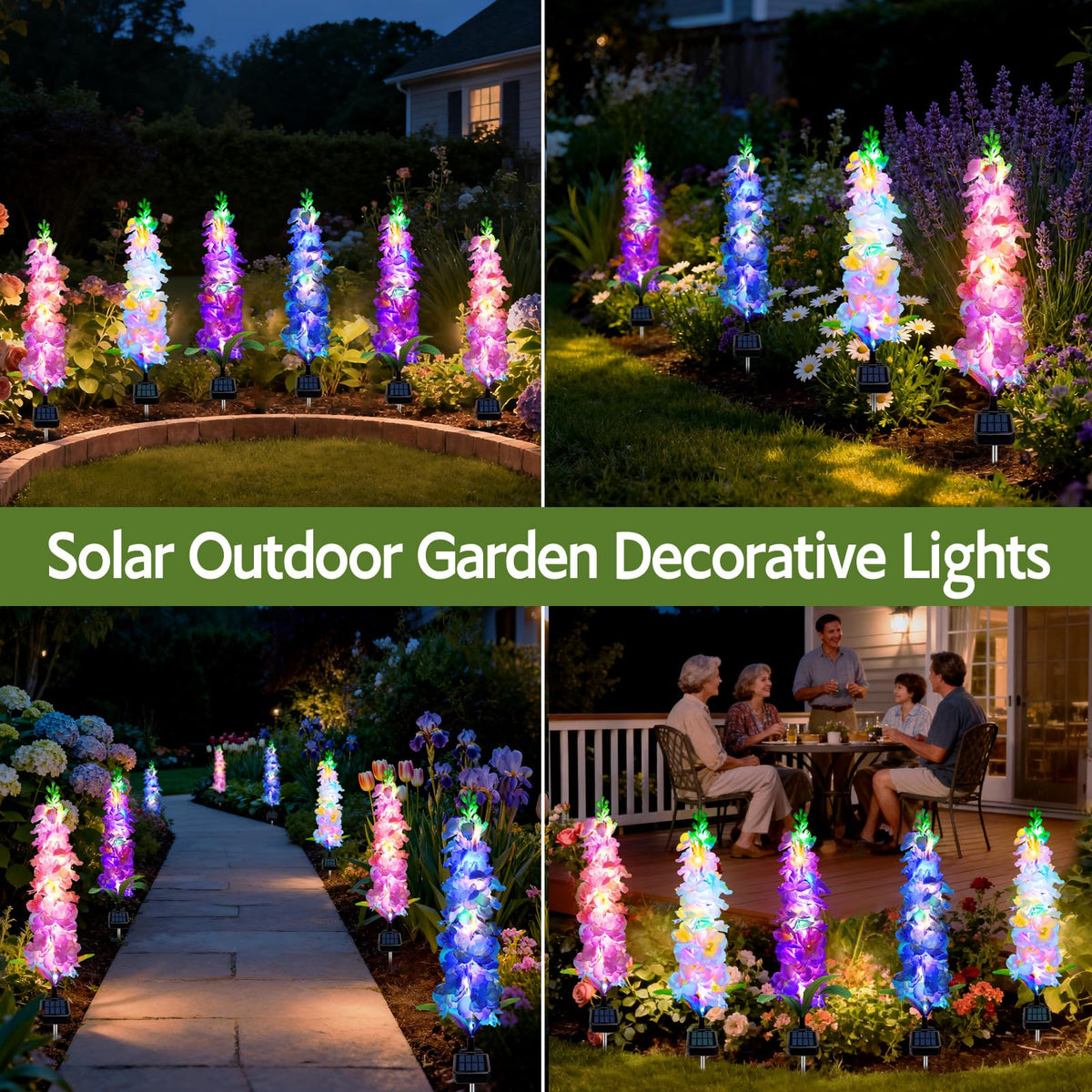 MRHEPHAESTUS delphinium light installation is quick and tool-free
