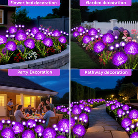 Perfect Halloween and seasonal accents—easy to install around borders and flower beds.