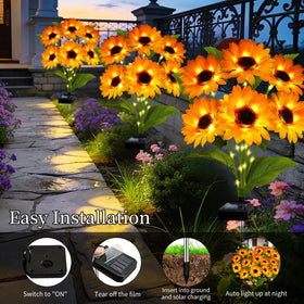 MRHEPHAESTUS gifting solar garden lights for moms and garden lovers.