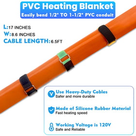 Durable insulation on the Mrolik heat blanket for harsh job sites
