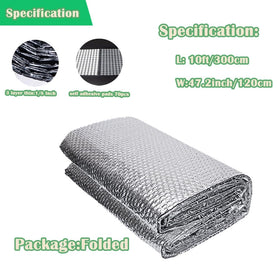 MRPAPA garage door insulation shields from heat transfer