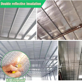 MRPAPA window insulation roll blocks heat to keep interiors cooler