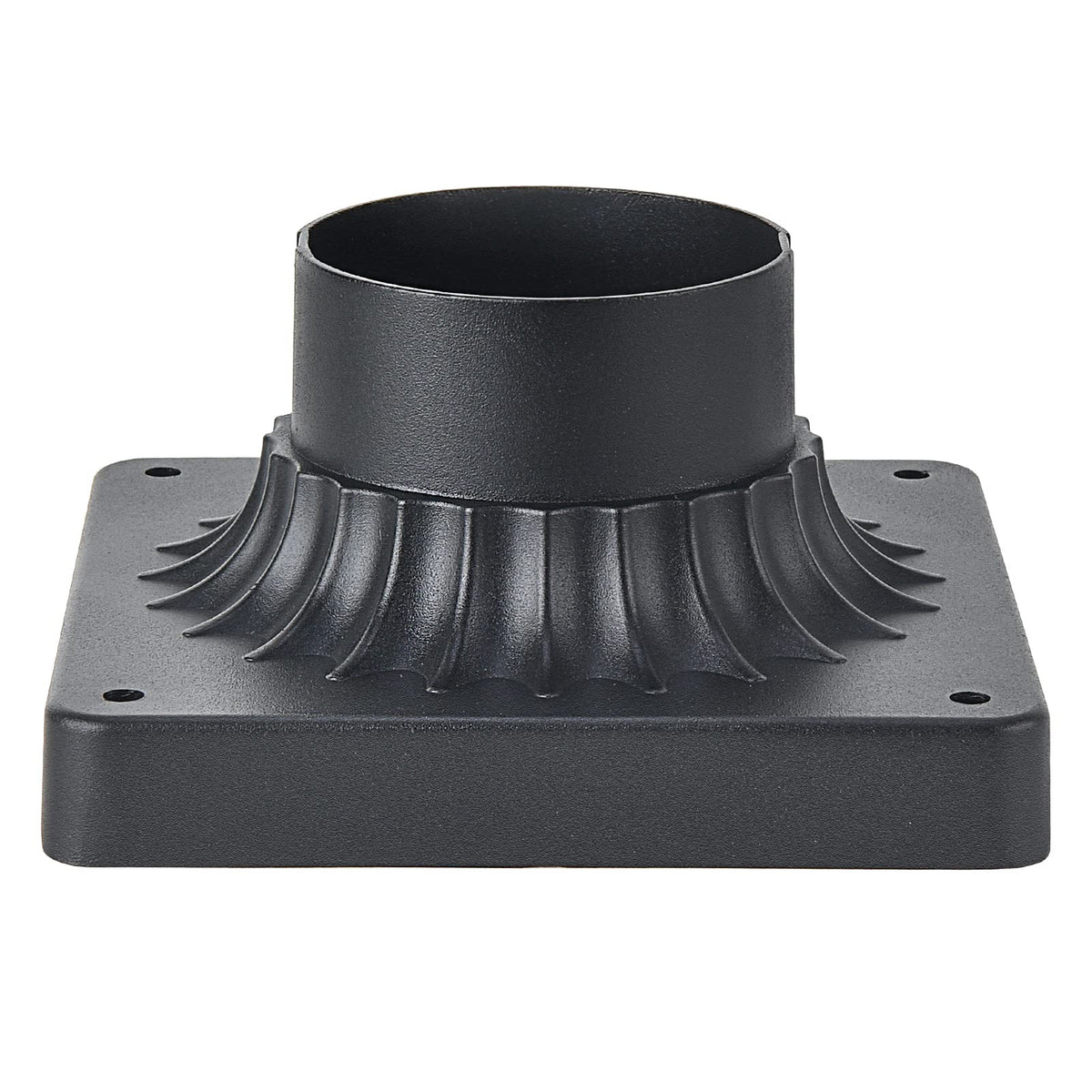 MrSconce black finish delivers weatherproof, rust-resistant outdoor performance.