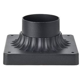 MrSconce black finish delivers weatherproof, rust-resistant outdoor performance.