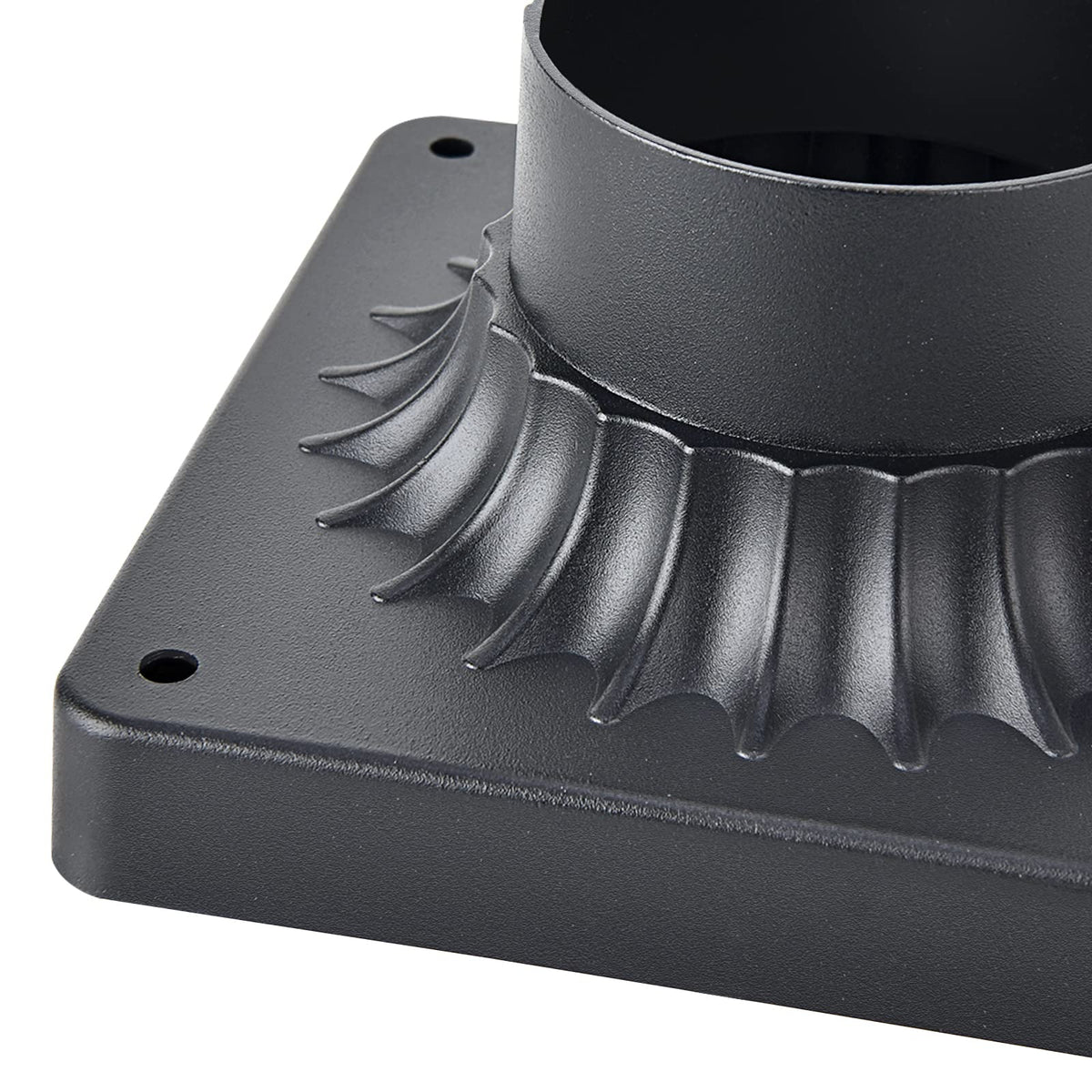 MrSconce pier mount base dimensions highlight compact 5.63 inch profile.