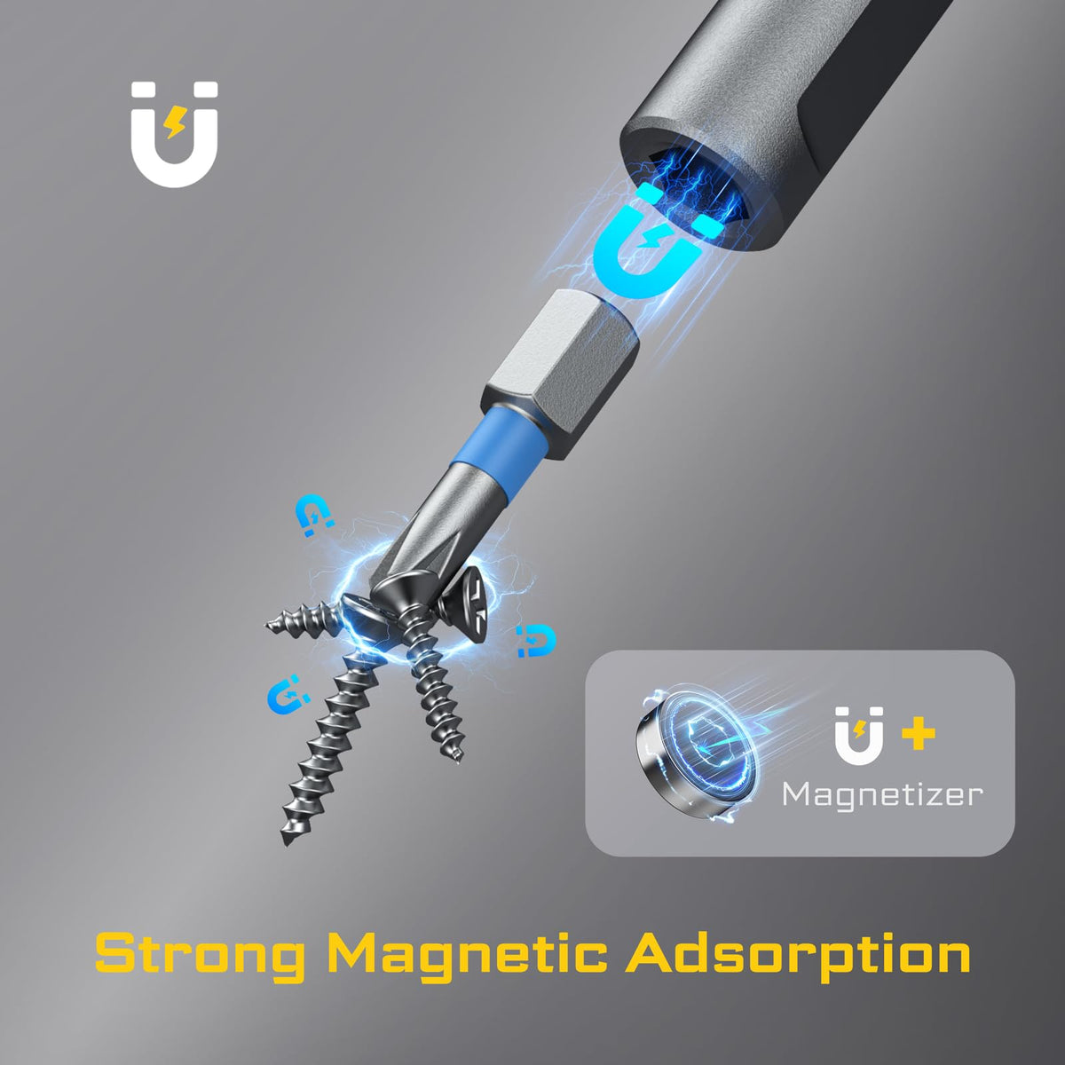 MrToNo aluminum handle provides strong, reliable grip