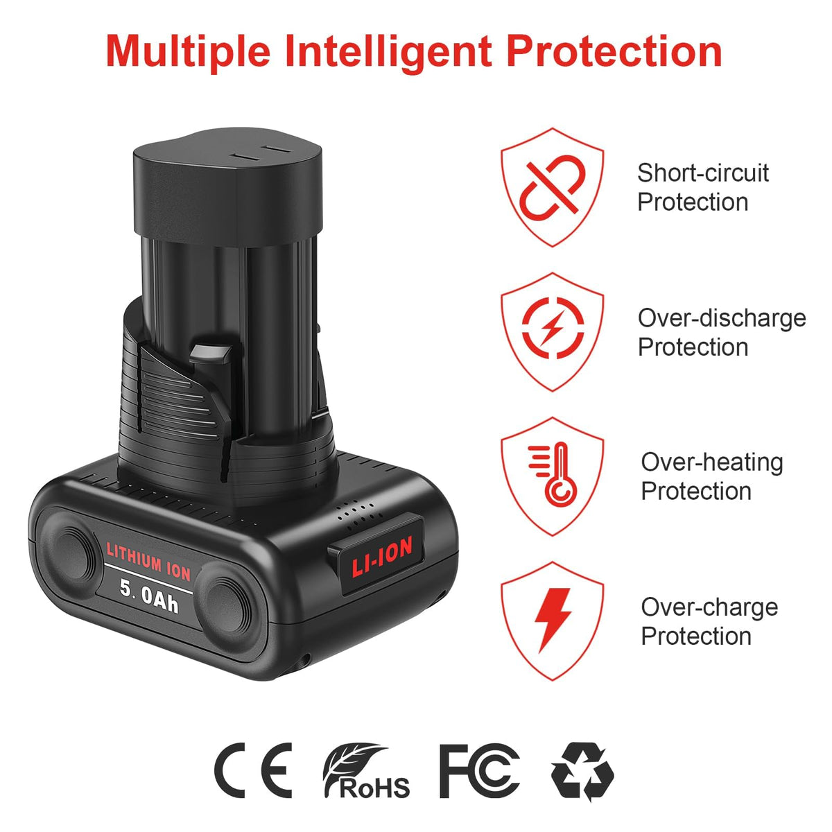 Mrupoo Milwaukee compatibility panel showing broad tool support