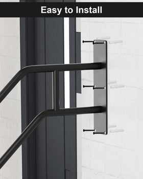 Mrupoo weather-resistant handrail stands up to wear and the elements.