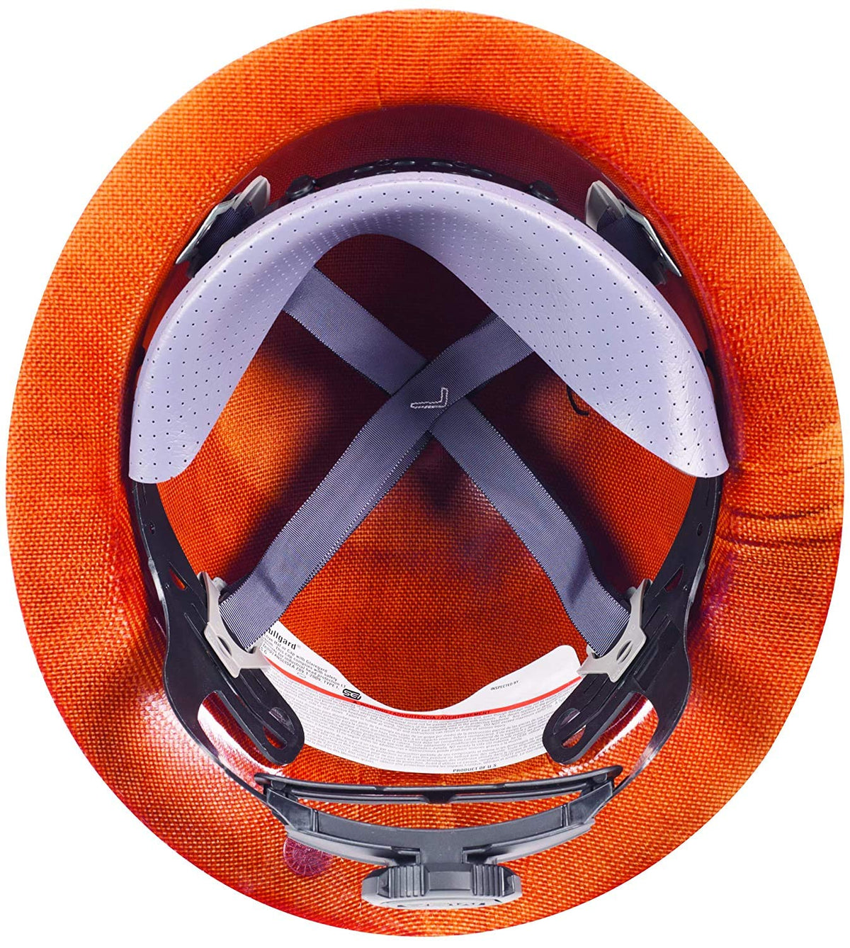 MSA Fas-Trac III 4-point attachment visual highlighting enhanced stability and retention