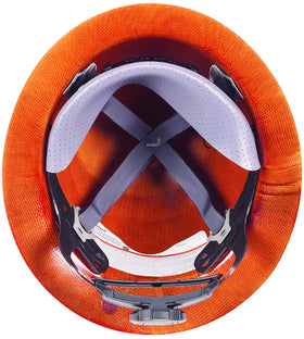 MSA Fas-Trac III 4-point attachment visual highlighting enhanced stability and retention