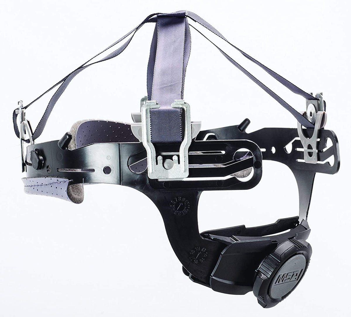 MSA Fas-Trac III replacement suspension small side view improves comfort and fit