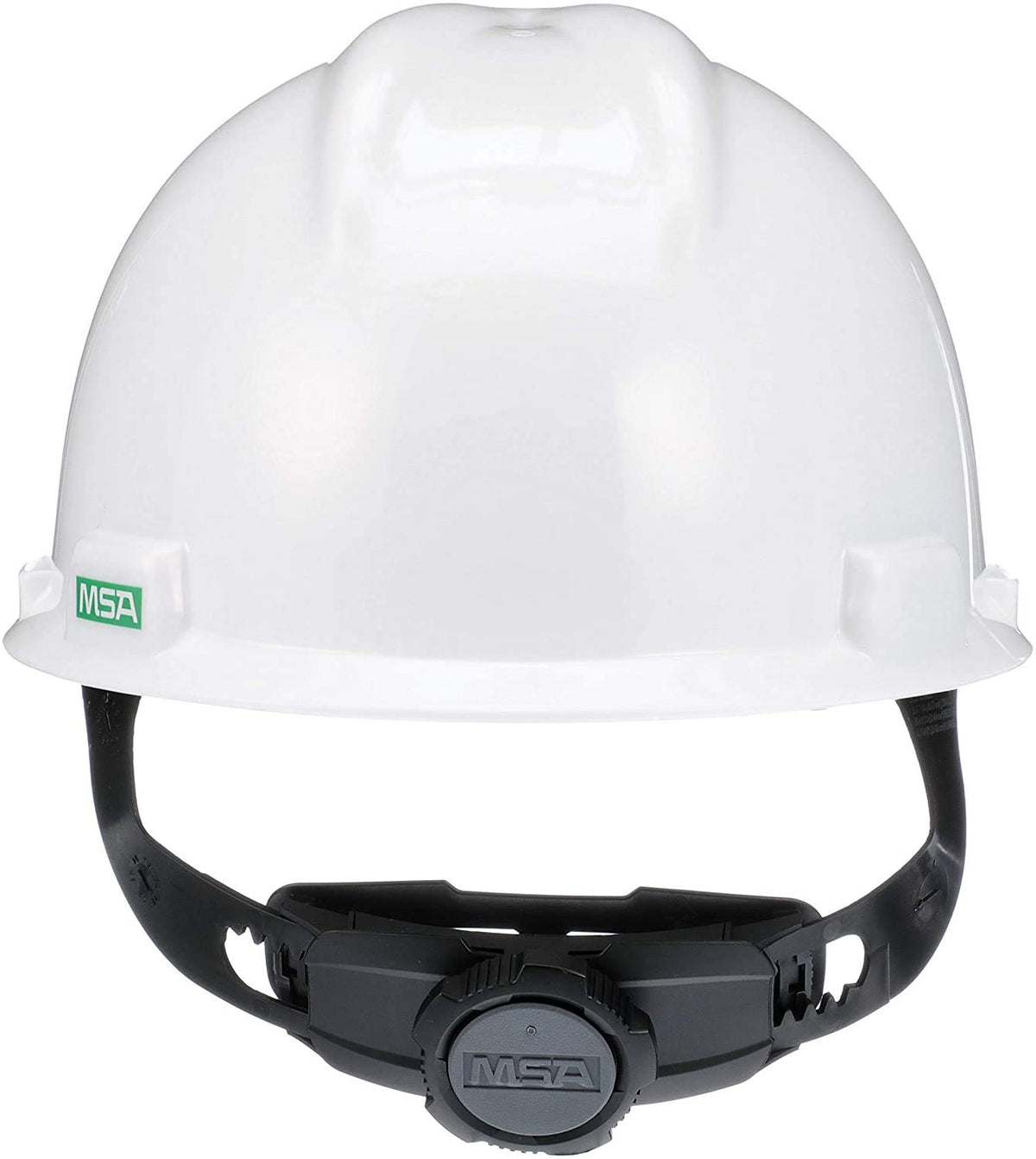MSA V-Gard white accessory slots for shields and lamps