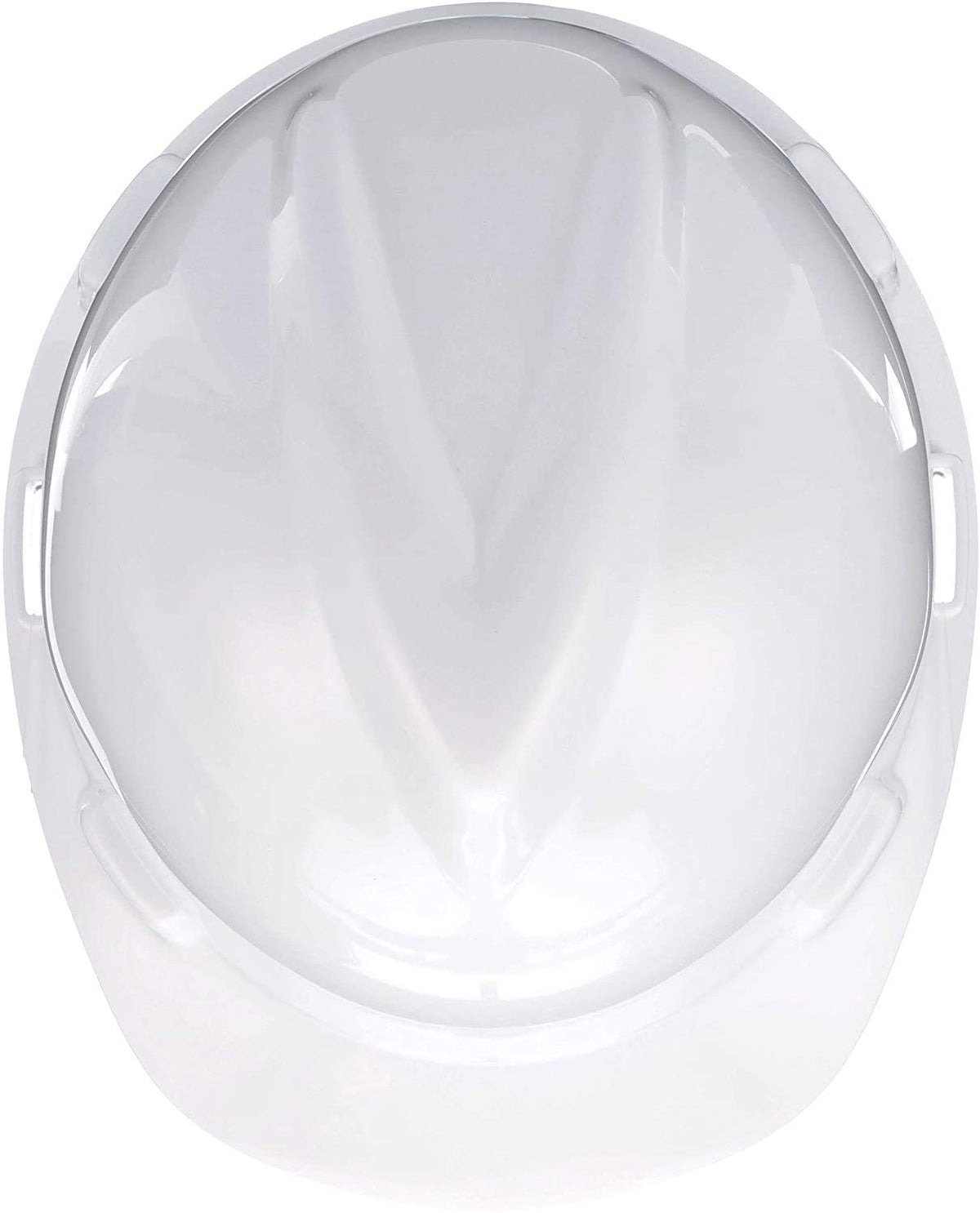MSA V-Gard white shell with logo imprinting and customization options