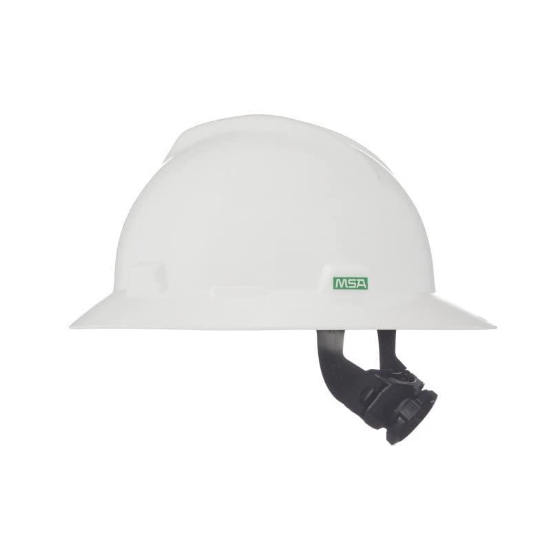 Polyethylene shell in white providing durable top protection.