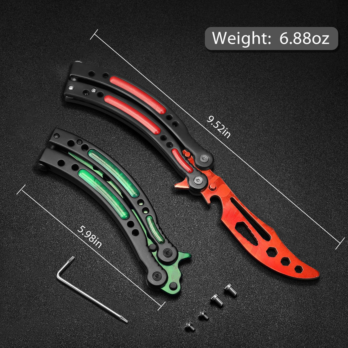 MSGumiho folded 6-inch length ideal for compact camping gear.