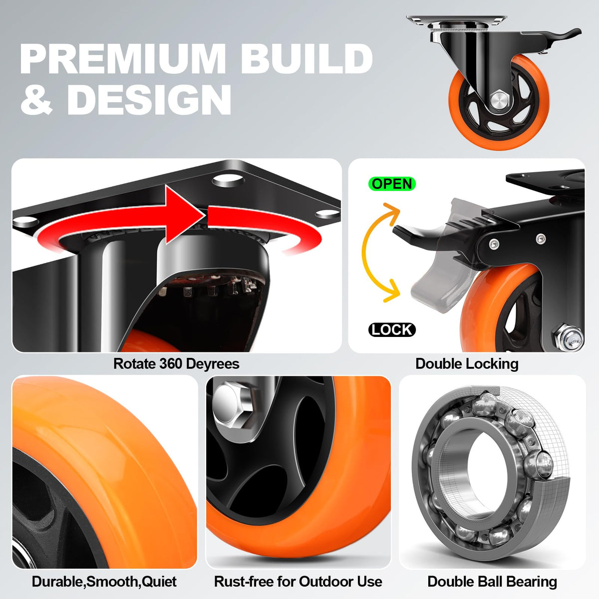 MSH&HCE reinforced steel frame indicating high load capacity and durability.