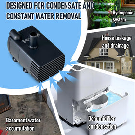 MSKOTOAS filtration feature reduces clogs for dependable pumping