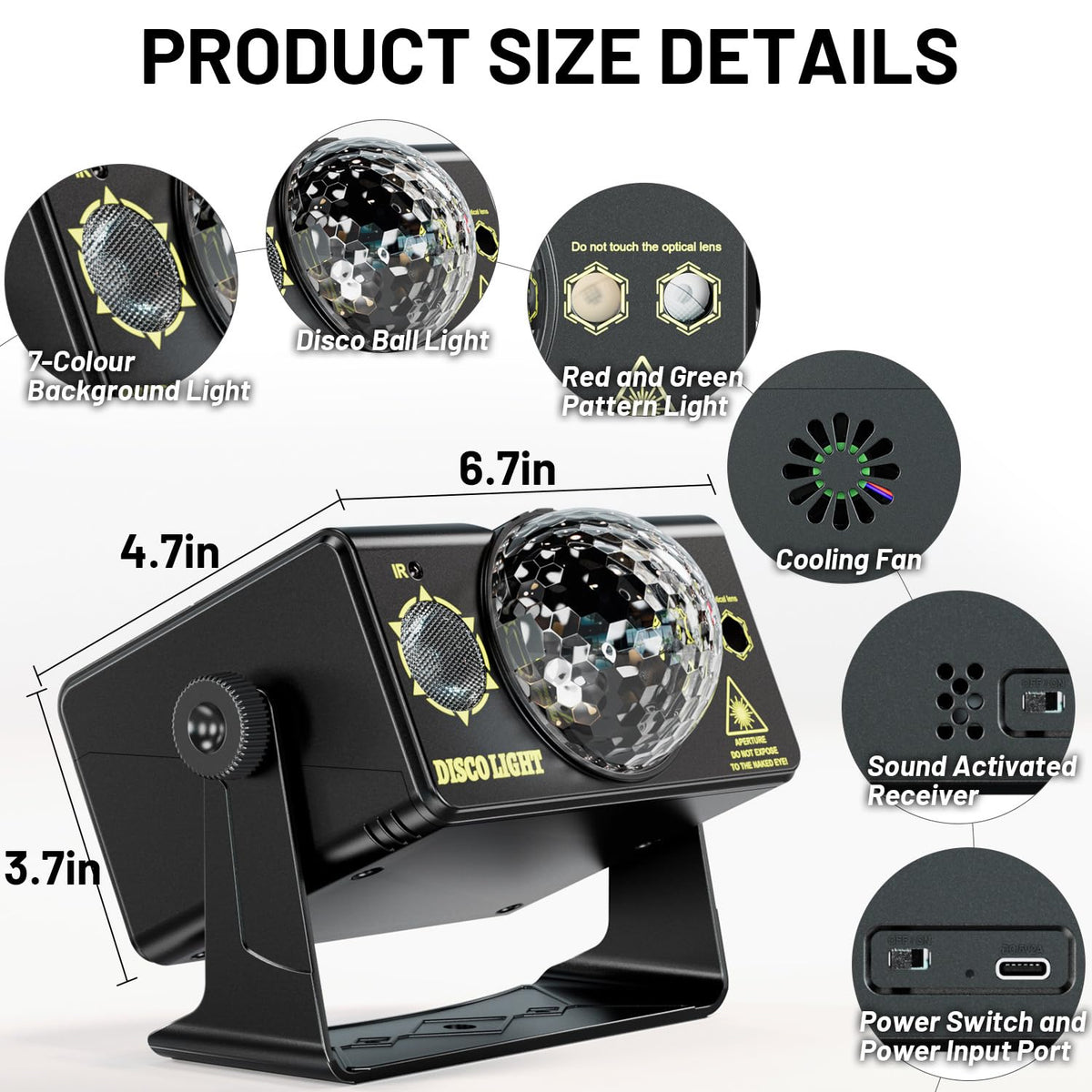 MSUOVH stage light covers up to 500 sq ft for lively events.