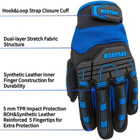 MSUPSAV heavy-duty grip supports demanding tasks with confidence.