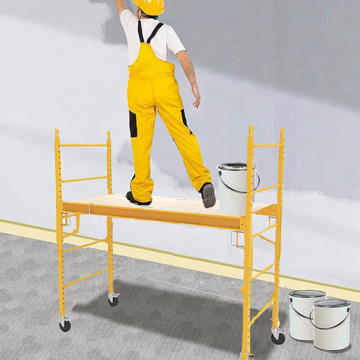 MSWY 440 lbs per caster capacity for sturdy loads