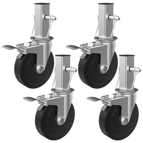 MSWY baker scaffold wheels set of four for stable mobile platforms