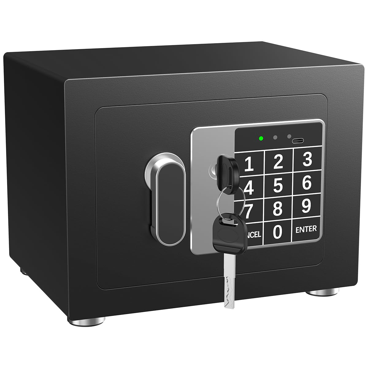 MSYCOST small home safe with digital keypad for easy access control