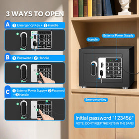 MSYCOST small home safe external Type-C power cable for power flexibility