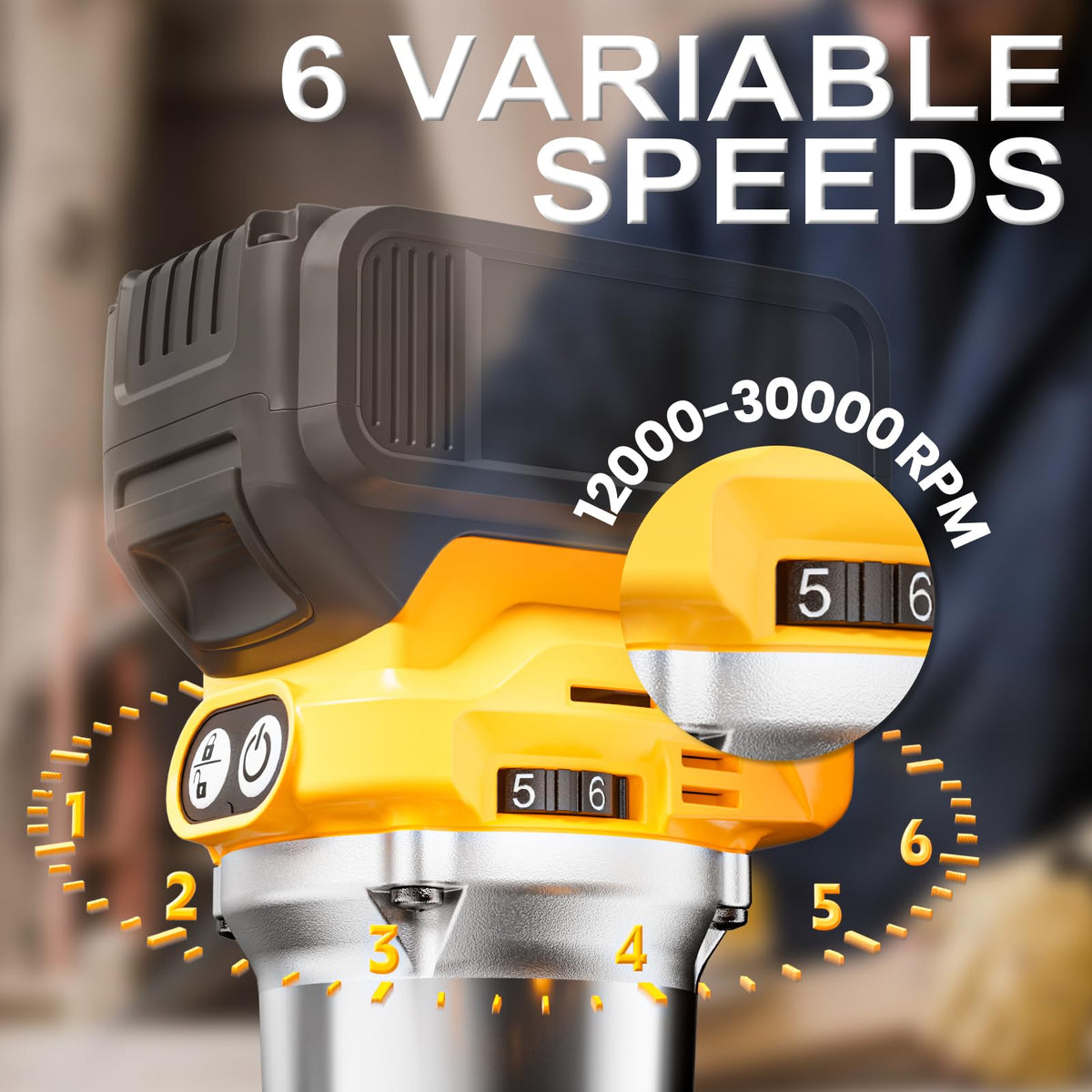 MtiolHig cordless router roller guide highlights versatile alignment for carving.