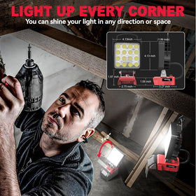 MtiolHig cordless light ideal for garages and outdoors