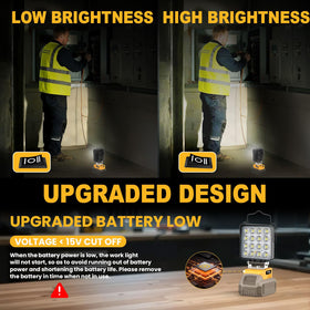 MtiolHig dual brightness gear adjusts intensity for tasks