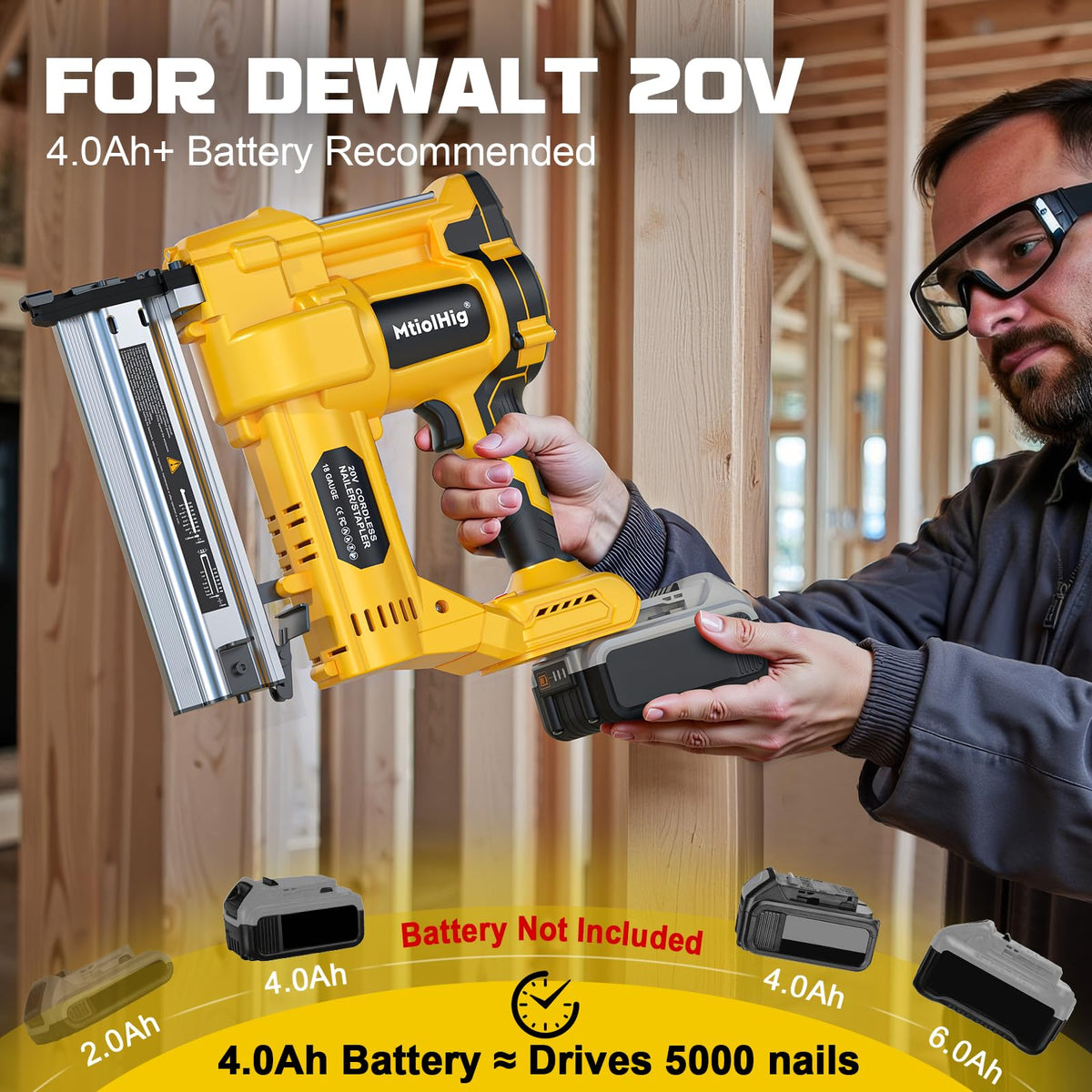 Lightweight 7.2 lb tool reduces fatigue over long sessions.