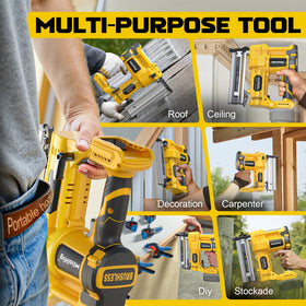 Safety nose and belt hook improve safety and easy access on site.