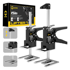 Mtnte labor saving arm jack with all steel base for stable heavy lifting