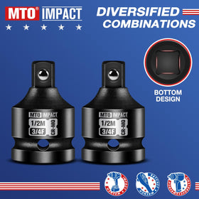 MTO chrome molybdenum steel construction emphasizes durability for demanding use.