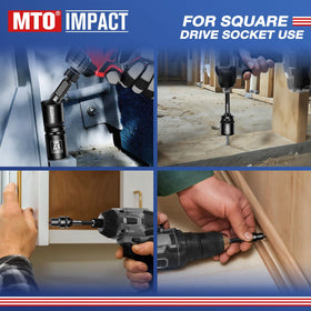 MTO drive compatibility covers 1/4, 3/8, and 1/2 inch drives