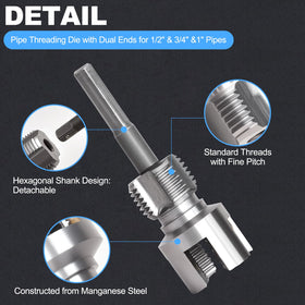 Muaoush durable steel blades and ergonomic guides.