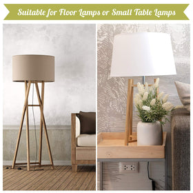 Mudder 8-inch silver harp for sleek lamp customization.